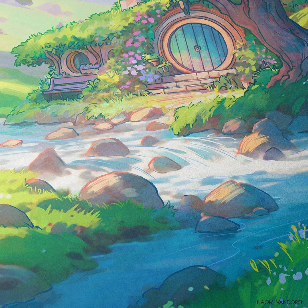 Green Meadows - Art Print