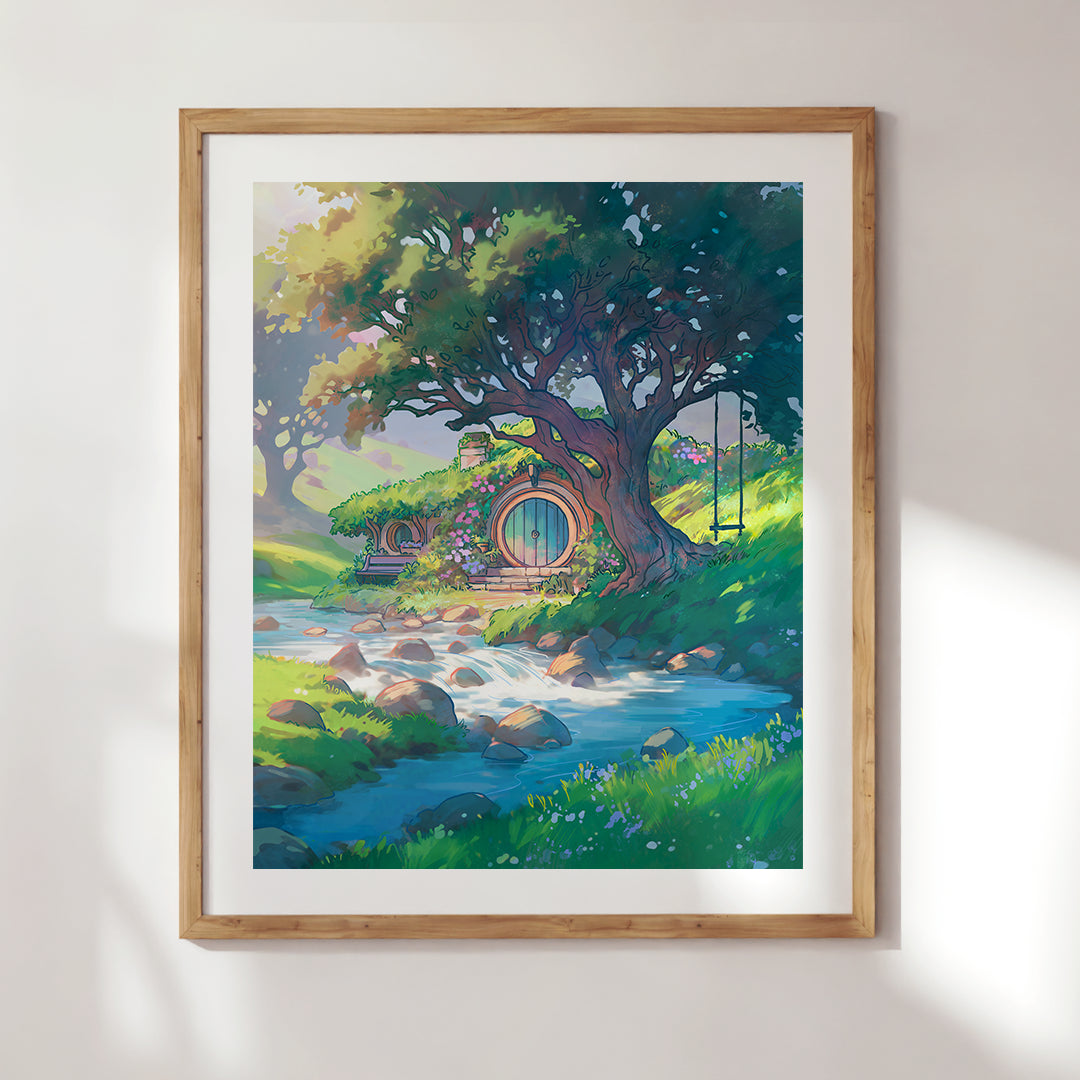 Green Meadows - Art Print