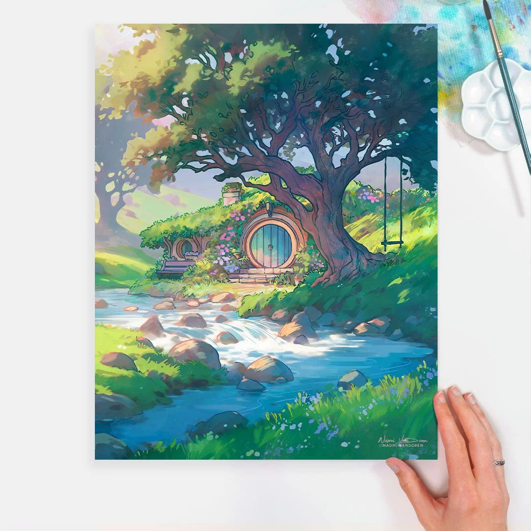 Green Meadows - Art Print