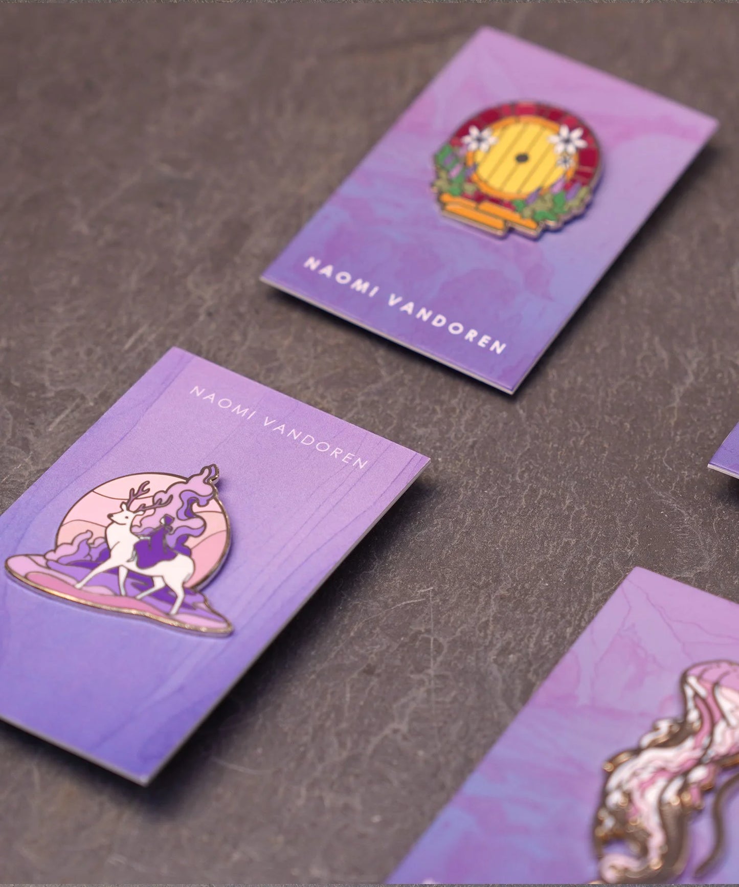 Miles to Go Before I Sleep - Enamel Pin