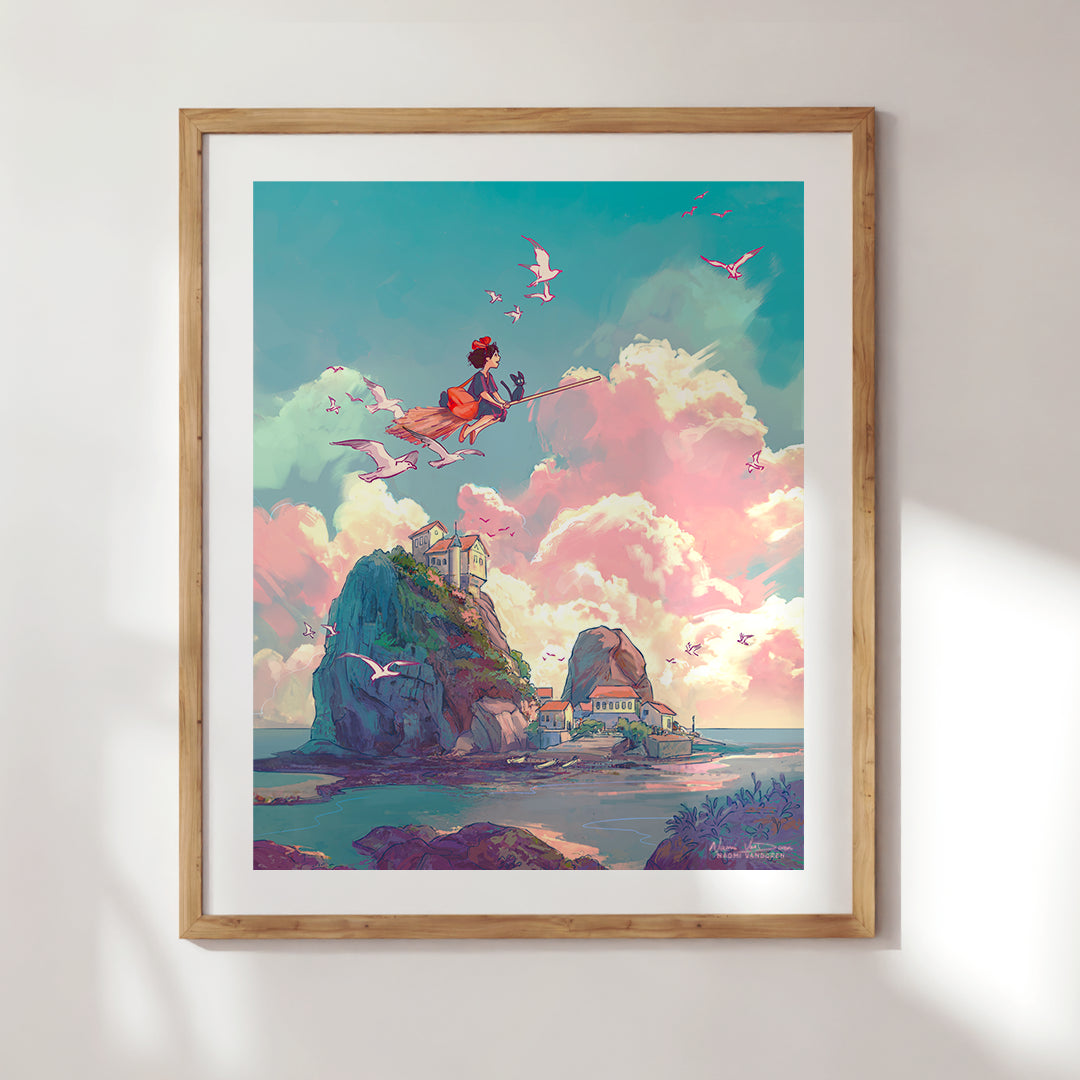 Delivery Service - Art Print