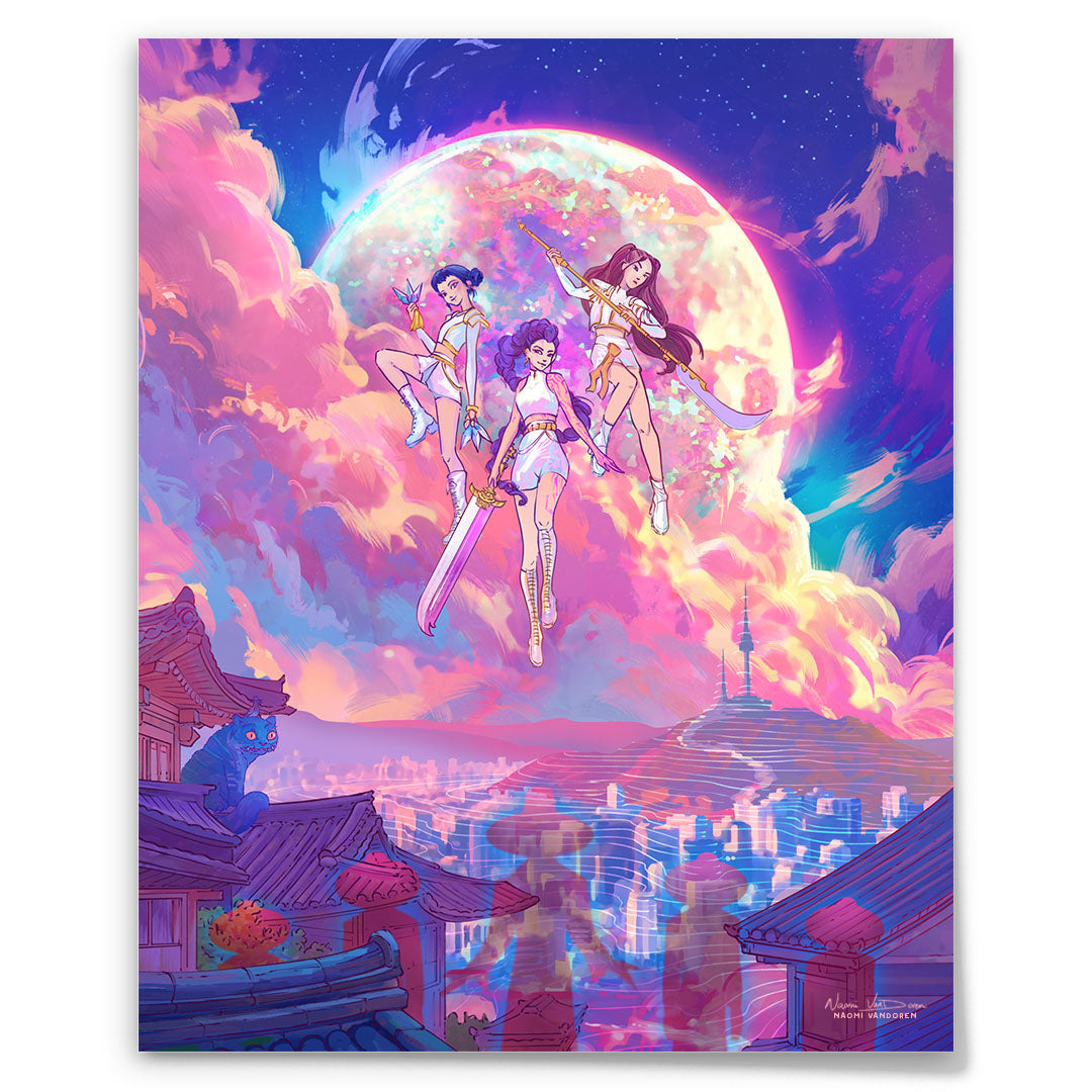 Demon Hunters - Art Print