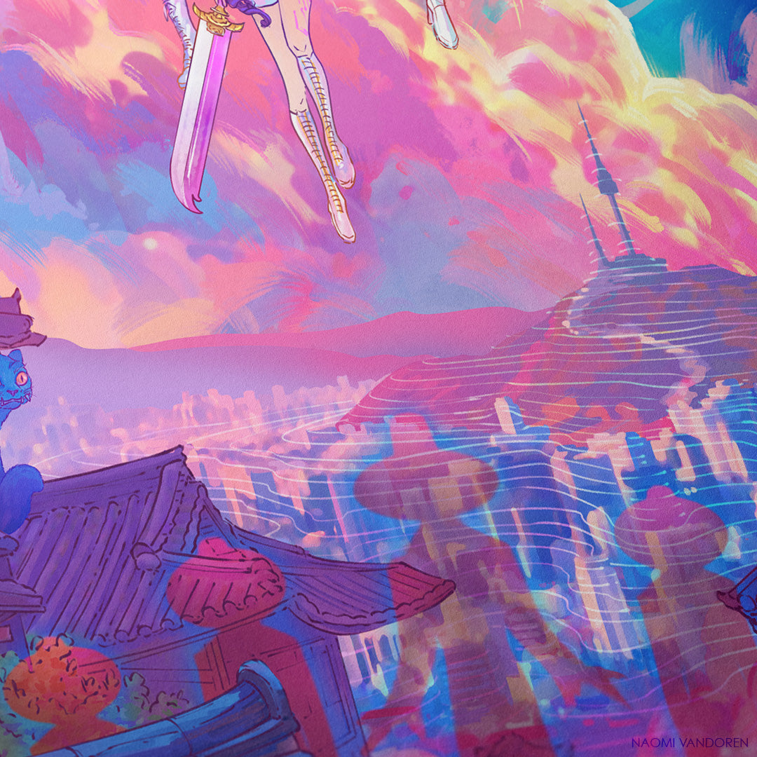 Demon Hunters - Art Print