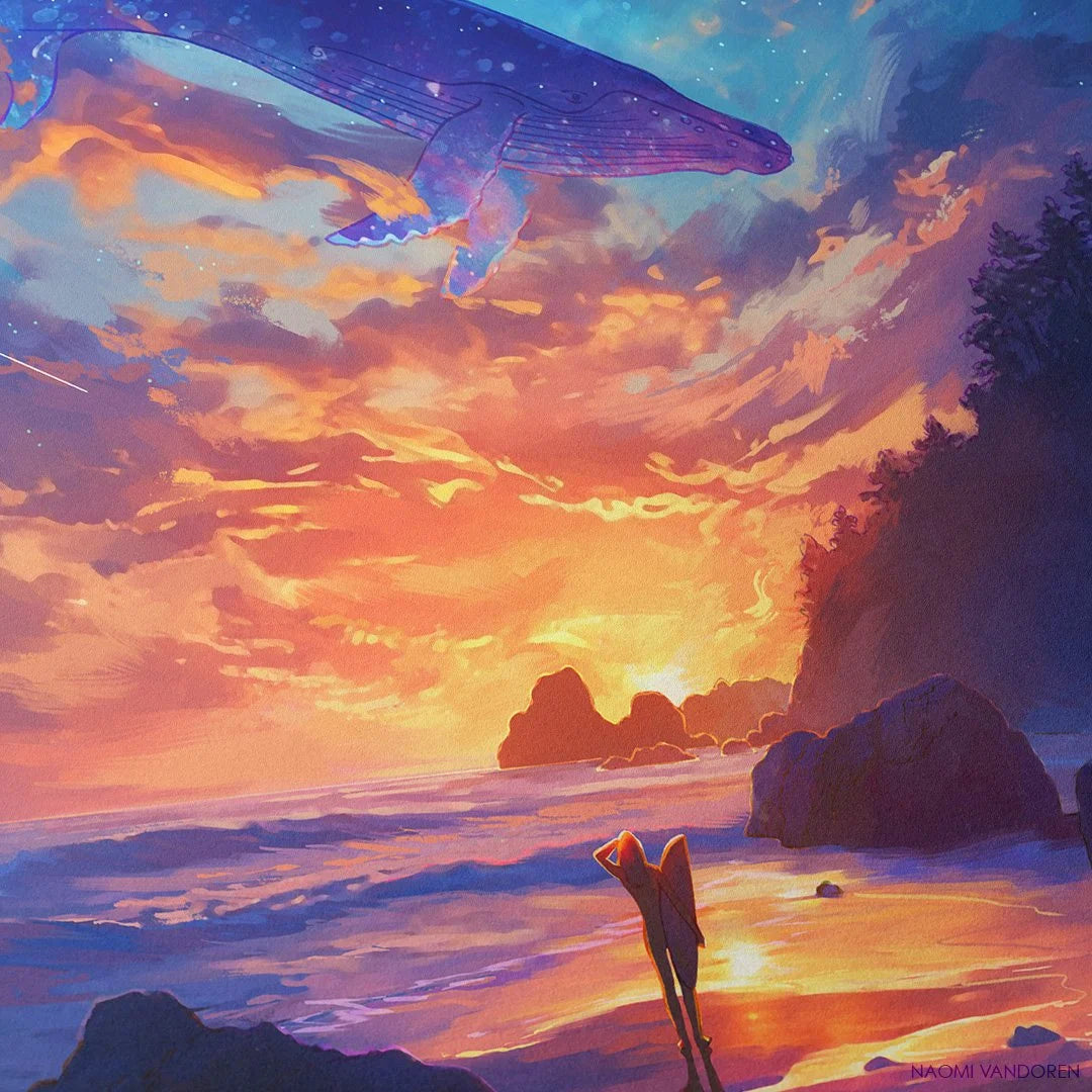 Moonstone Beach - Art Print