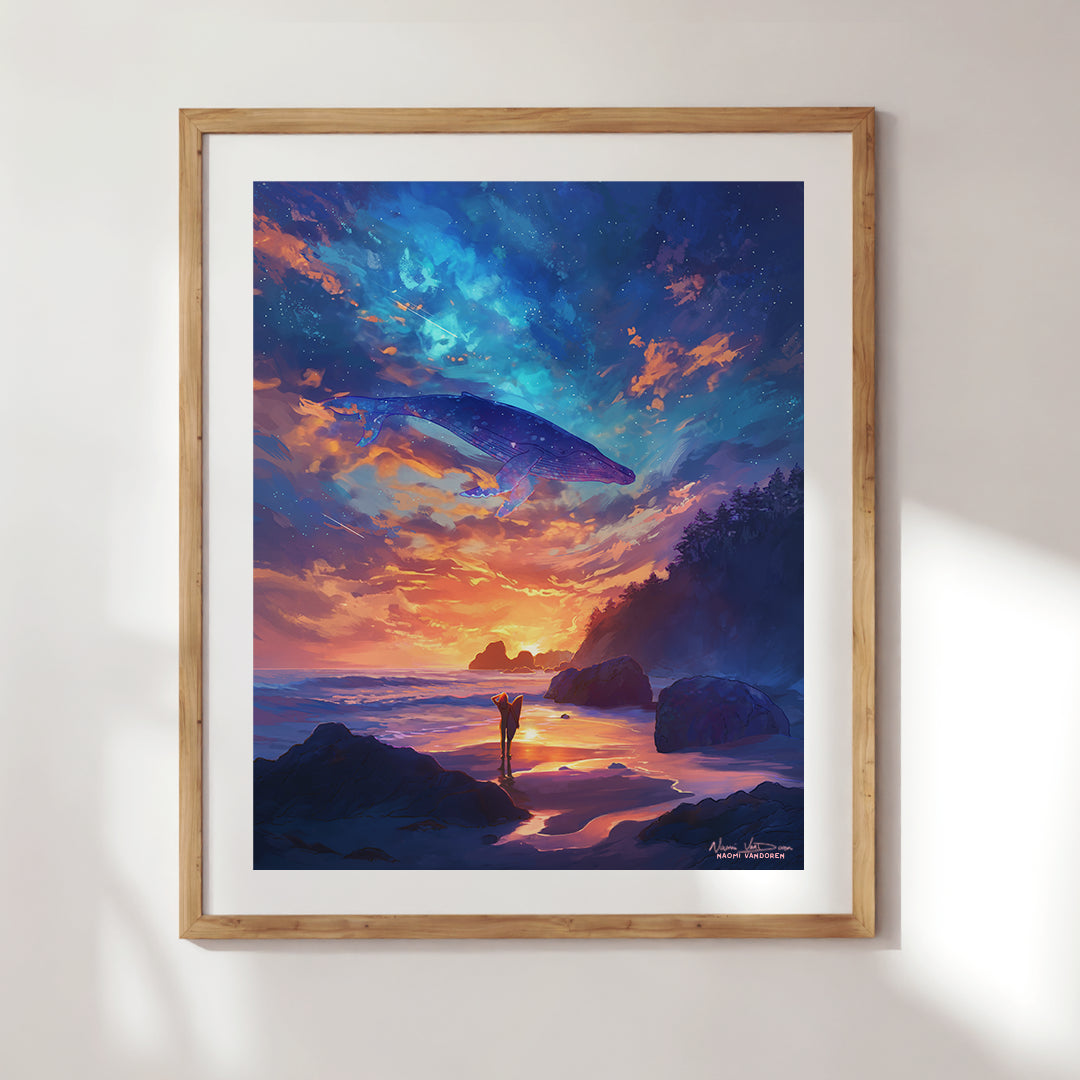 Moonstone Beach - Art Print