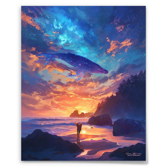 Moonstone Beach - Art Print