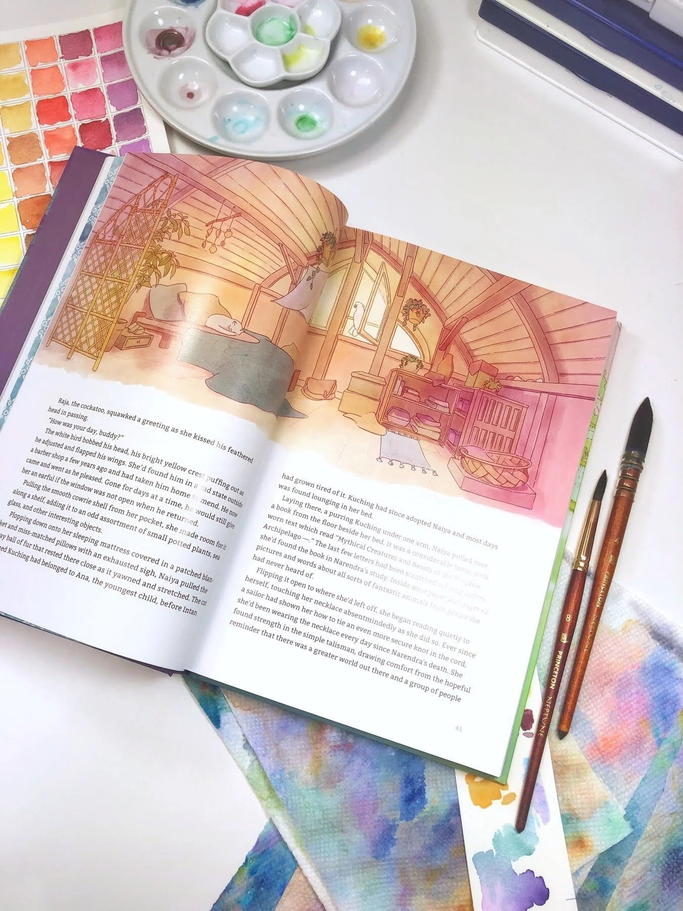 Naiya and the Foxdragon - An Illustrated Novel