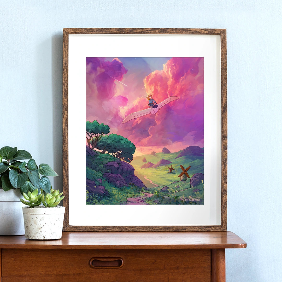 Valley Of The Wind - Art Print