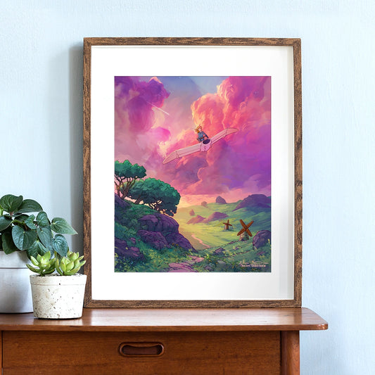 Valley Of The Wind - Art Print