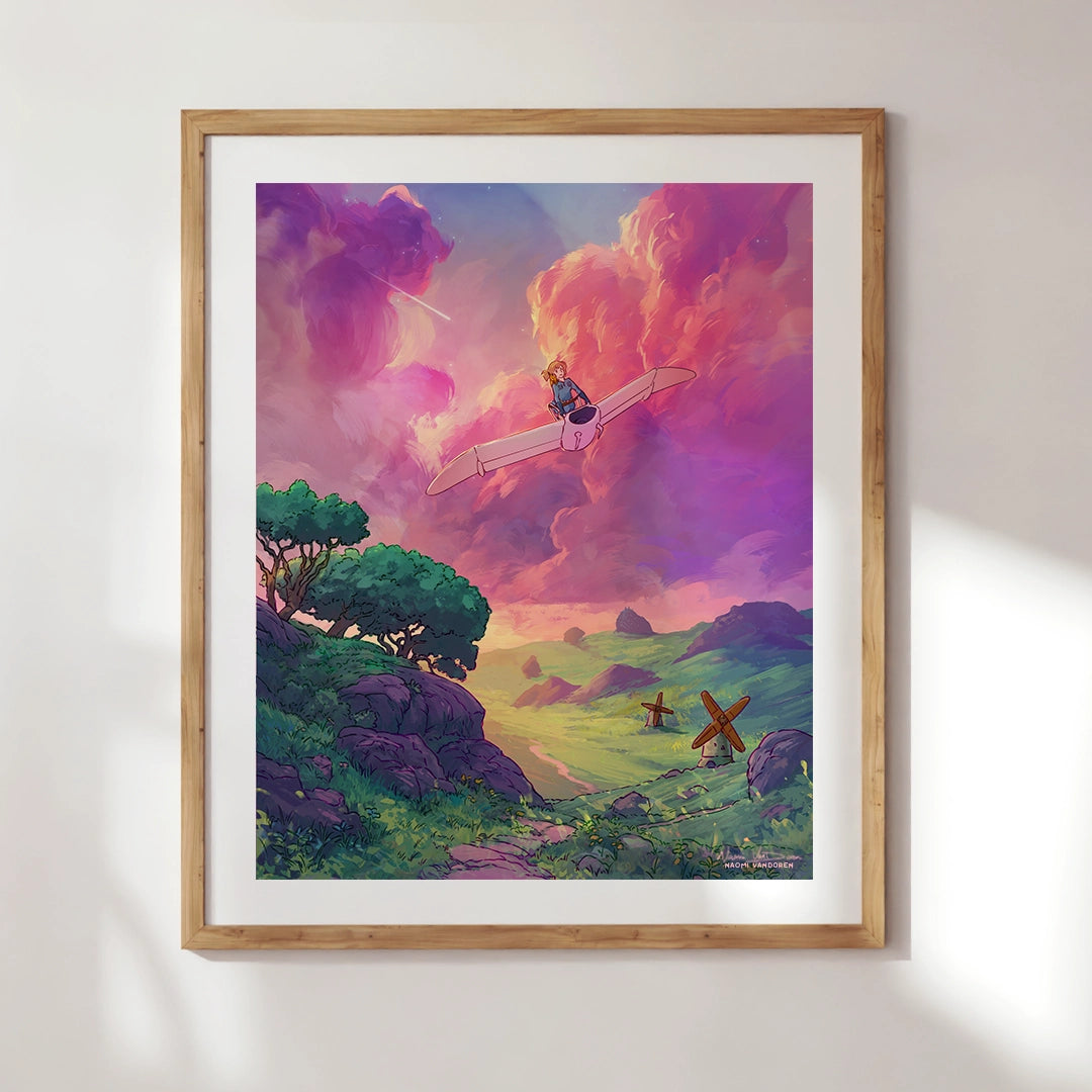 Valley Of The Wind - Art Print