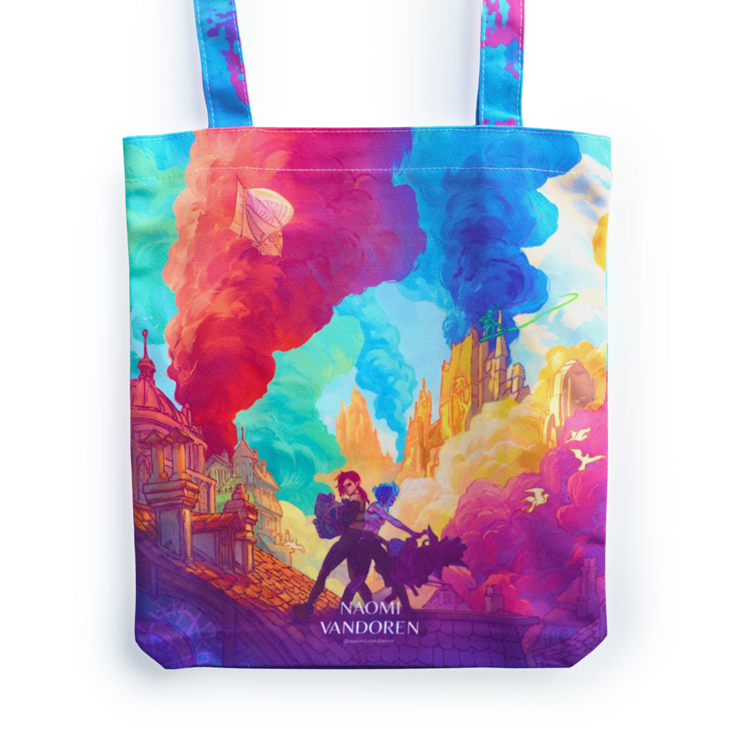 Paint the Town Blue - Tote Bag