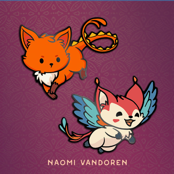 Aru & Kuskus - Enamel Pin Set