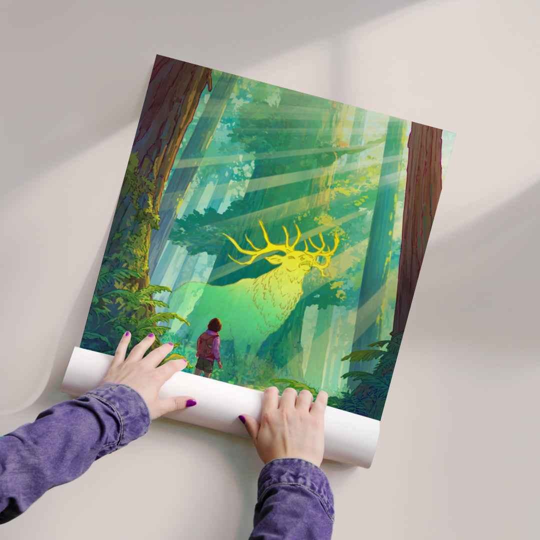 Redwood Explorer - Art Print