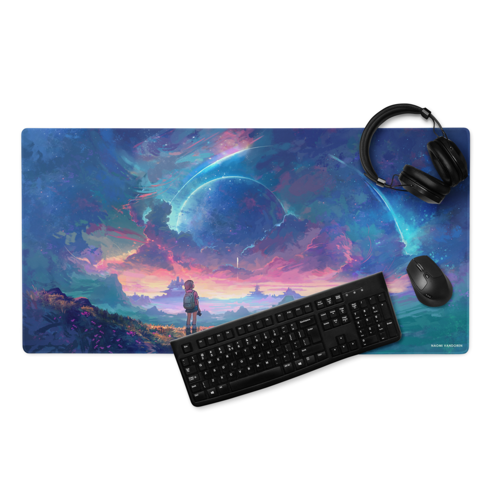 Shuttle Launch - Desk & Gaming Playmat