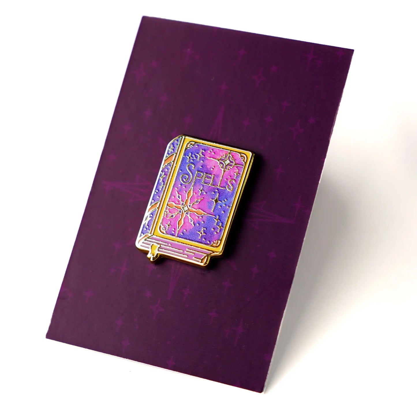 Celestial Armory - Starbound Spell Book - Enamel Pin