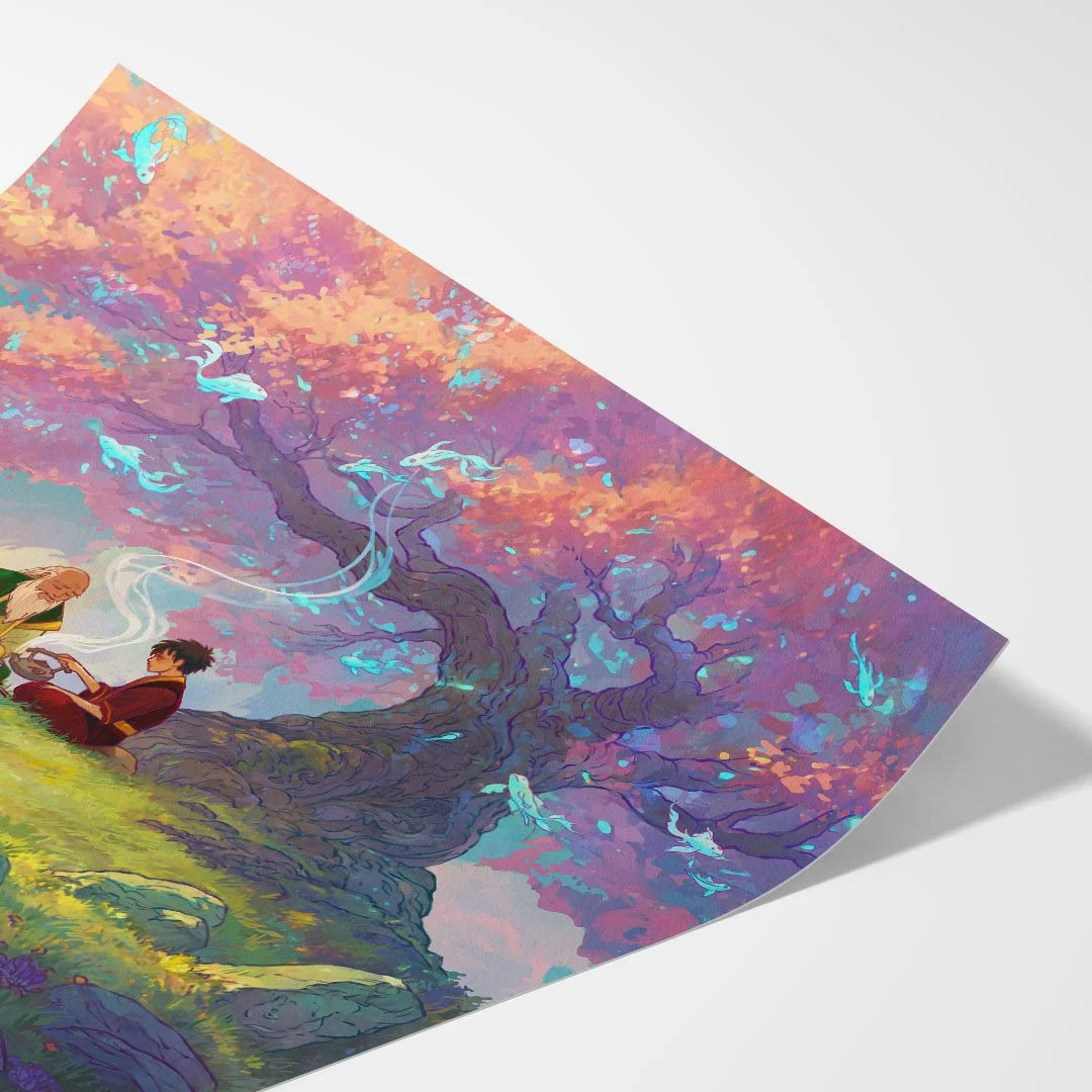 Tea in the Spirit World - Art Print