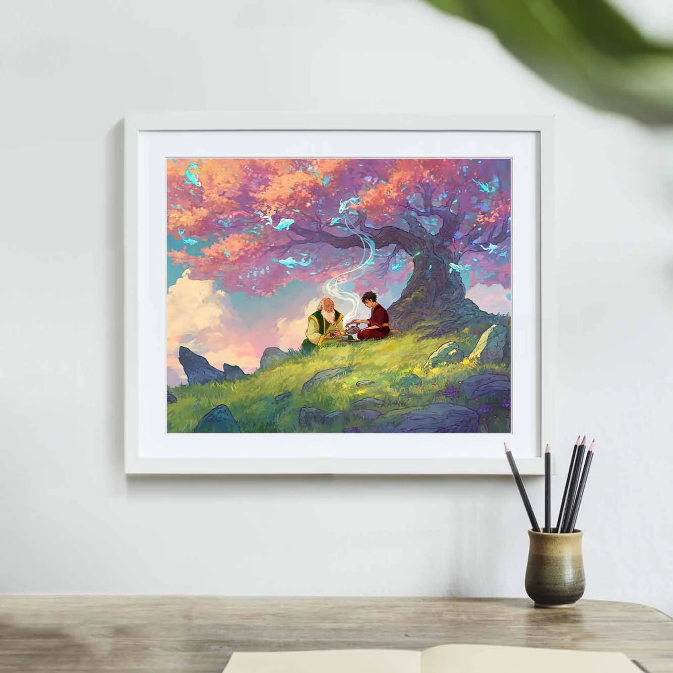 Tea in the Spirit World - Art Print