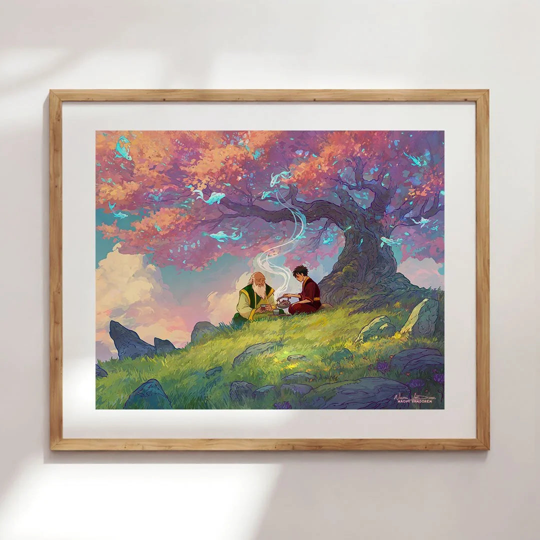 Tea in the Spirit World - Art Print