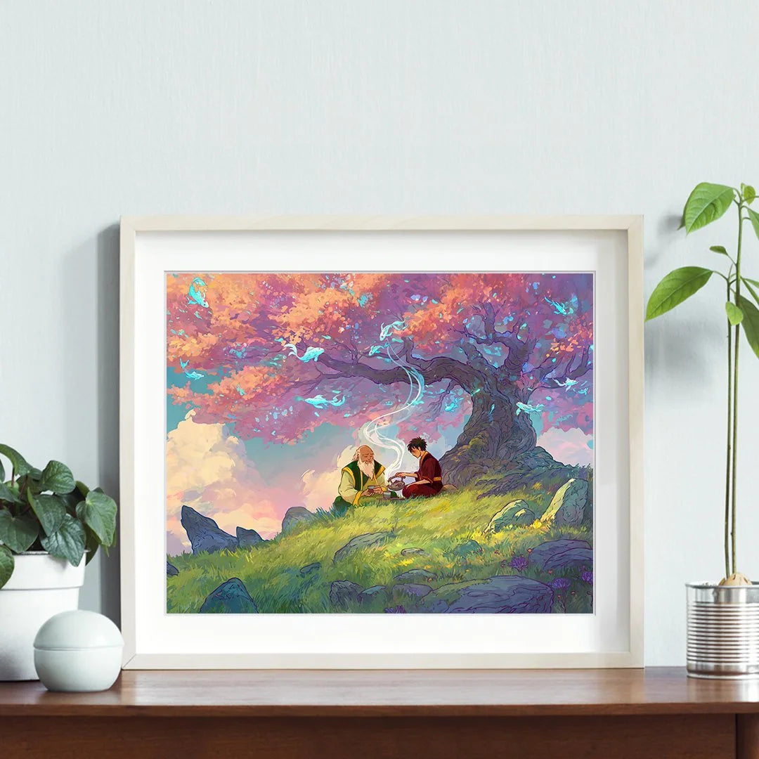 Tea in the Spirit World - Art Print