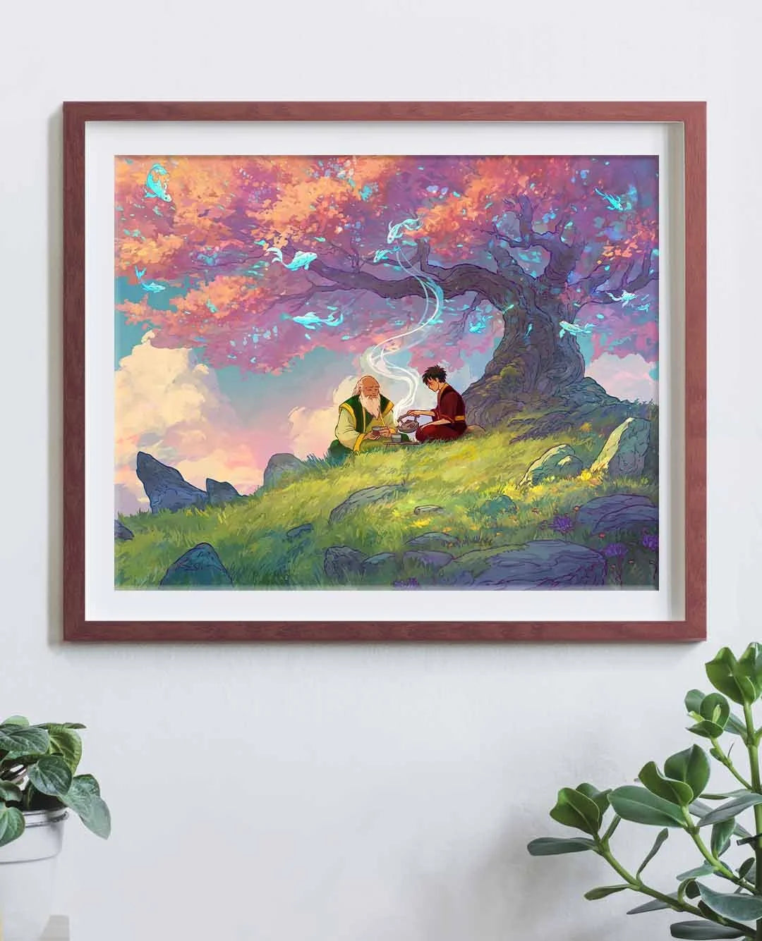 Tea in the Spirit World - Art Print