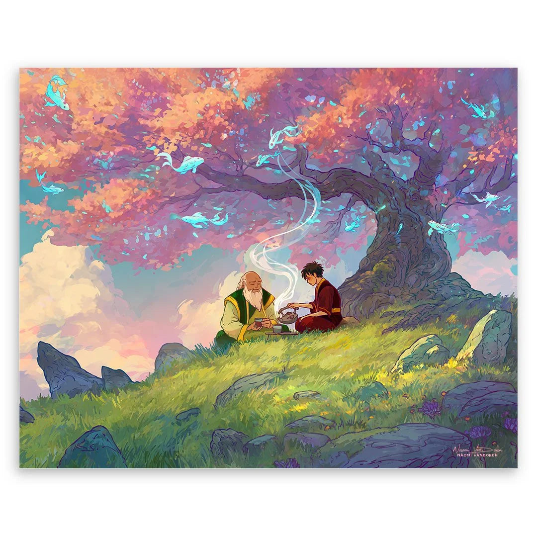 Tea in the Spirit World - Art Print