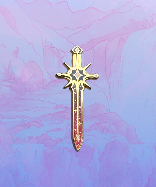 Star Sword - Enamel Pin