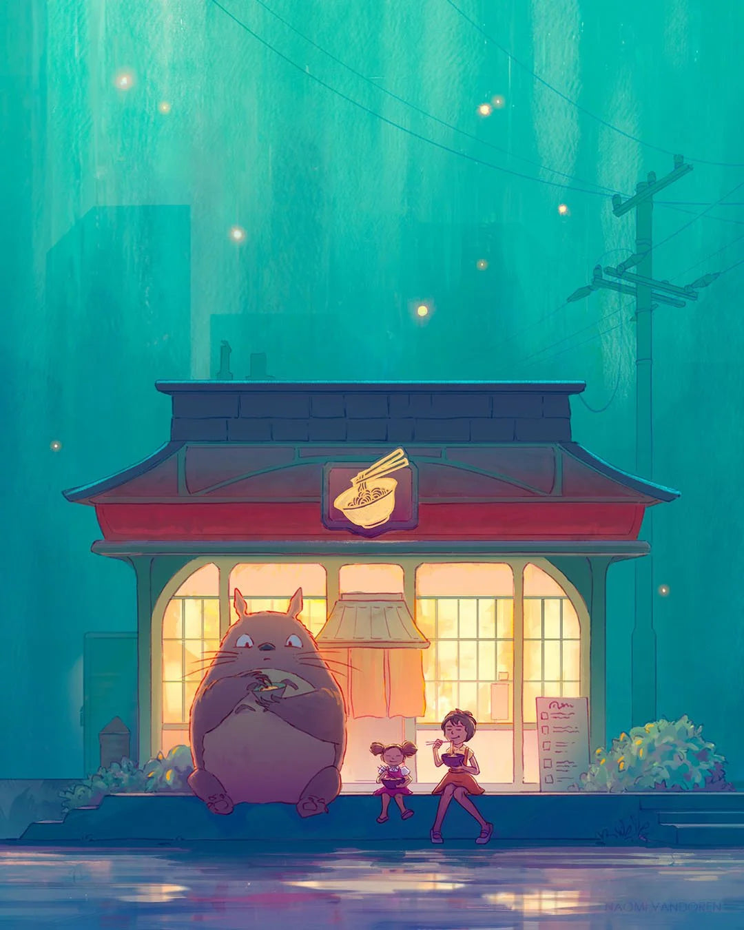 Ramen Shop - Desk & Gaming Playmat