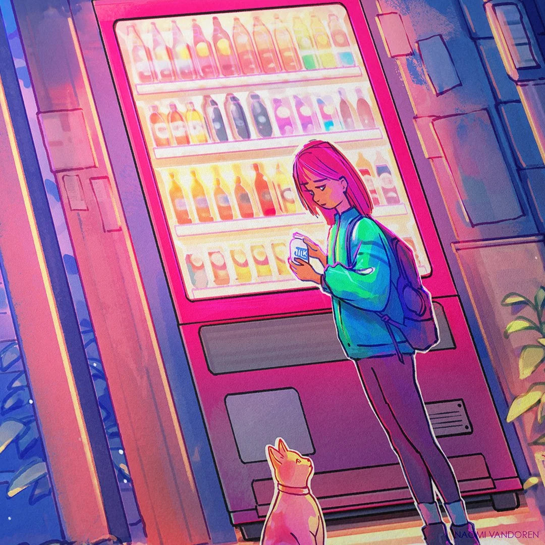 Late Night Snack - Art Print