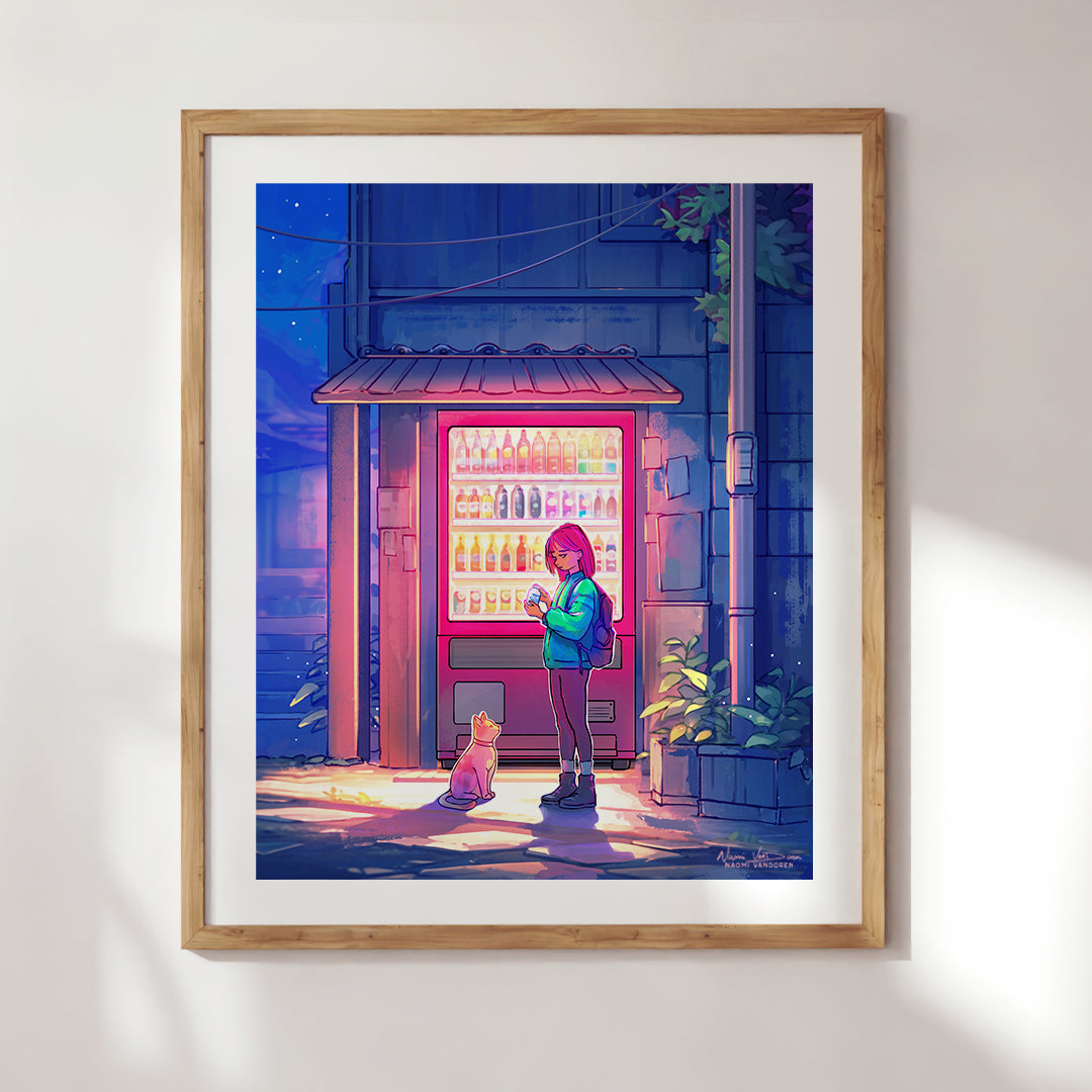 Late Night Snack - Art Print