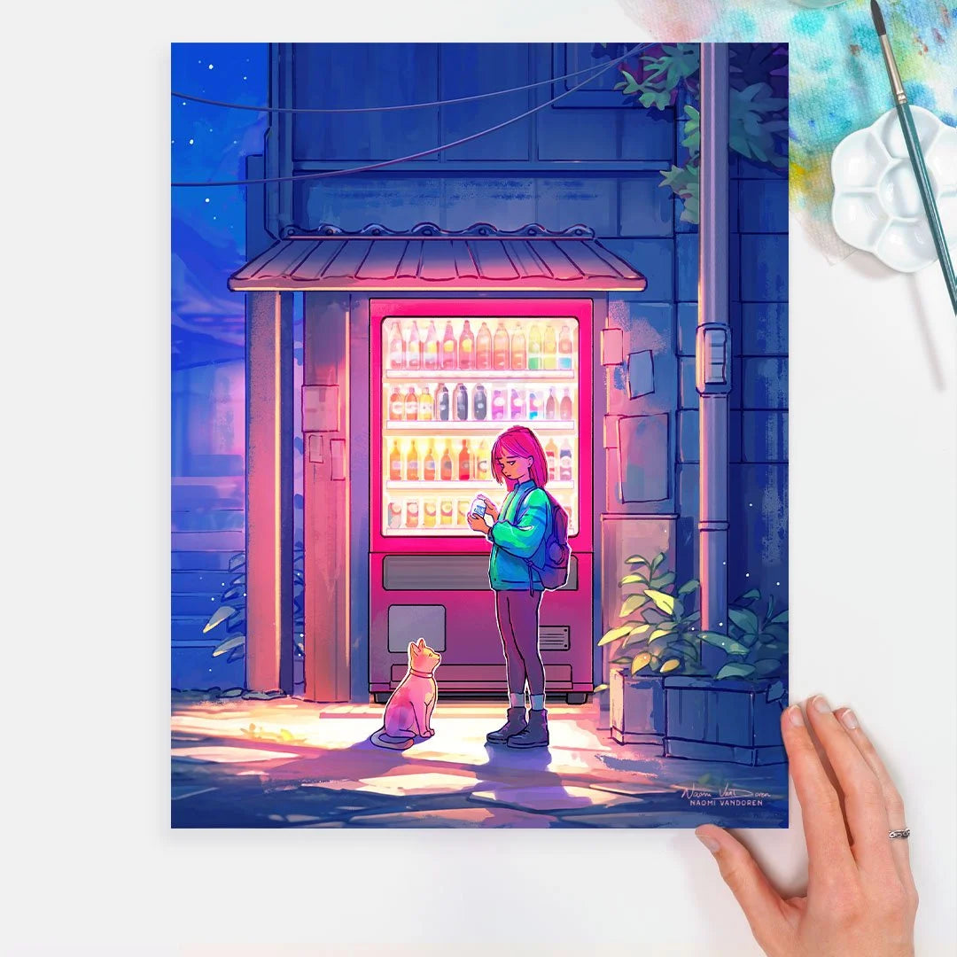 Late Night Snack - Art Print