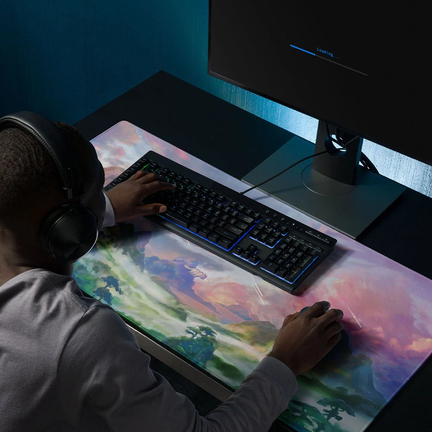 Elements Series: Earth Kingdom - Desk & Gaming Playmat