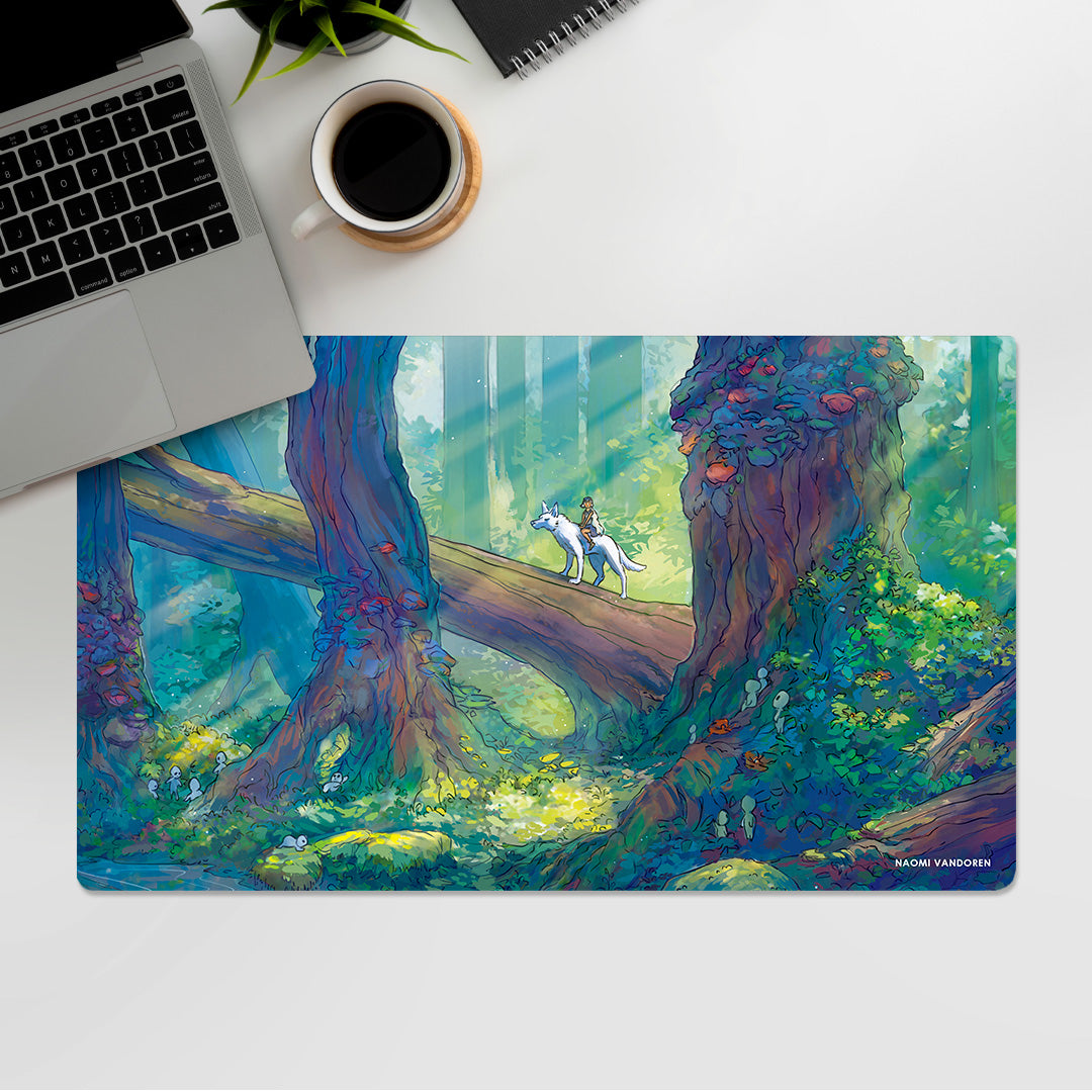Forest Princess - Desk & Gaming Playmat